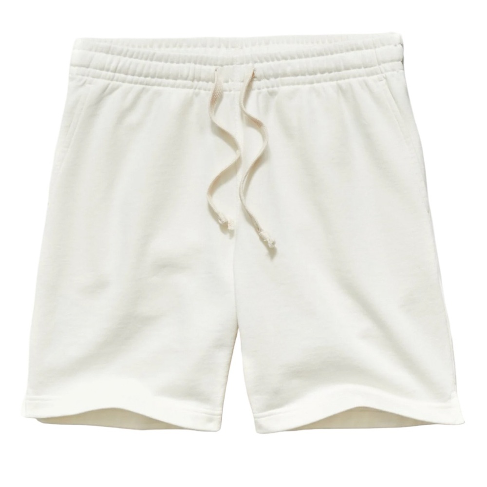 BEN SHERMAN • Ivory Cream Terry Shorts